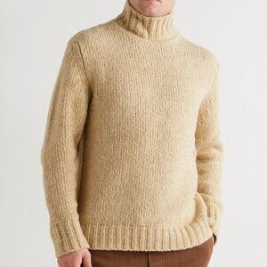 NN07 Douglas Wool-Blend Mock-Neck Sweater - Medium
